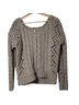 Free People Camo Gray Pullover Sweater Size M - photo 2