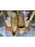 Latigo 100% Leather Brown Gold Flats Size 7 1/2 - photo 4