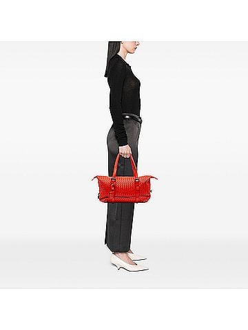 Bottega Veneta Nappa Intrecciato Montaigne Shoulder Bag (view 2)