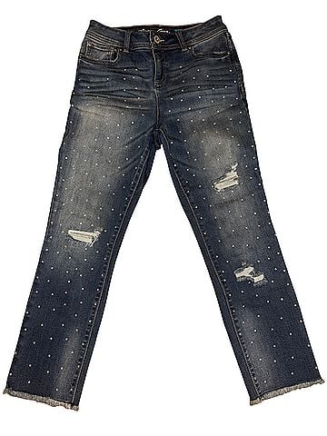 INC International Concepts Mid rise skinny crop Jeans (view 1)
