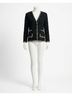 Veronica Beard Black Ceriani Knit Jacket in Black Size XS - photo 2