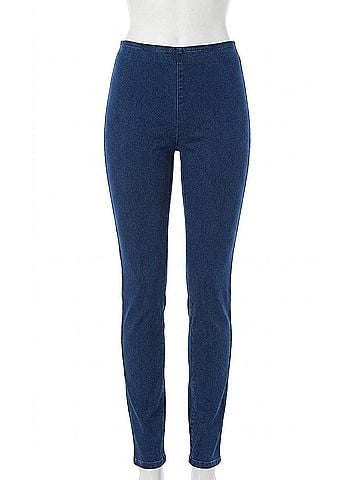 FDJ Pull-On Super Jegging in Indigo (view 1)