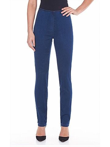 FDJ Pull-On Super Jegging in Indigo (view 2)