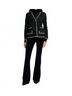 Veronica Beard Black Ceriani Knit Jacket in Black Size XS - photo 4