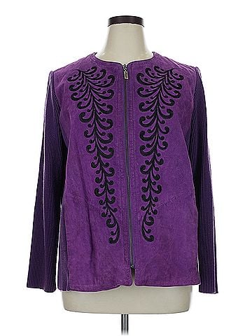 Bob Mackie Bob Mackie Leather Jacket (view 1)