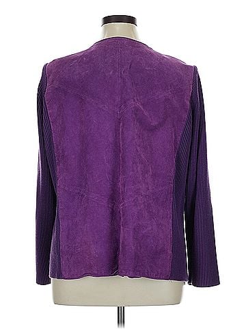 Bob Mackie Bob Mackie Leather Jacket (view 2)