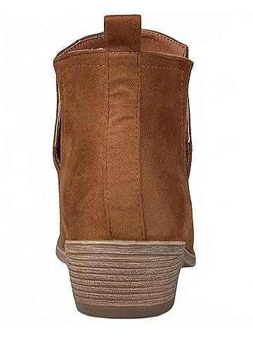 Corkys Women's Vanish Block Heel Bootie in Caramel (view 2)