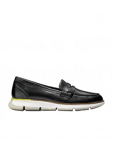 Cole Haan Women's 4zg Lfr Flats in Black (view 1)