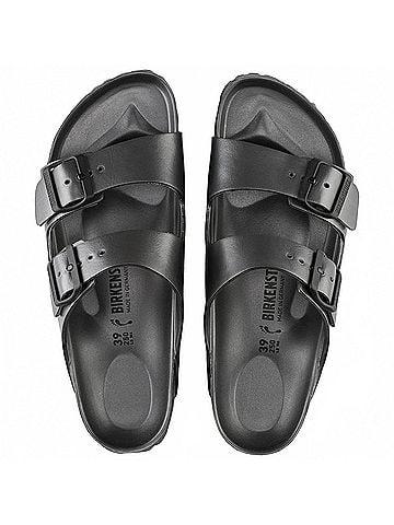 Birkenstock Unisex Arizona Eva Sandals in Black (view 2)