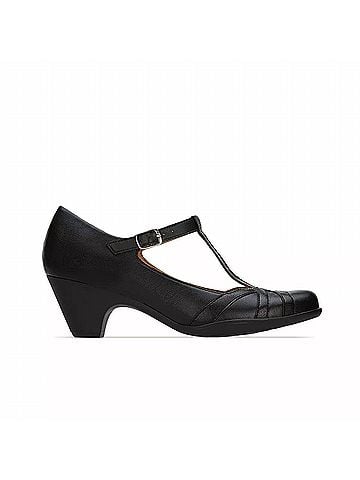 Andrea Women's Leather Pumps Buckle Closure Shoes (view 1)