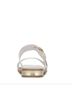 Andrea Solid White Women's Double-Strap Sandal Size 8 - photo 3