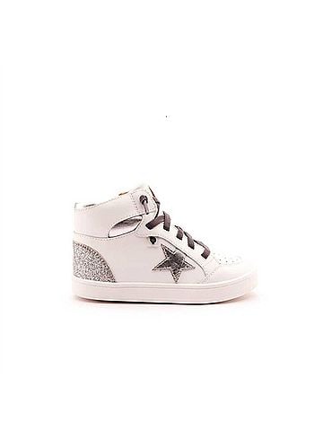 Old Soles Girls Starling Leather High Top Sneakers (view 1)