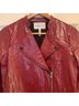 BCBGeneration 100% Viscose Solid Red Black Jacket Size XS - photo 4