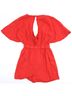 Zara Red Orange Romper Size L - photo 5