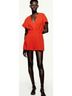 Zara Red Orange Romper Size L - photo 3