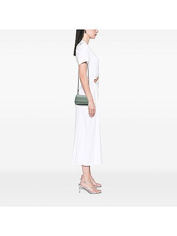 Bottega Veneta Mini Nappa Intrecciato Expandable Chain Flap Crossbody (view 2)
