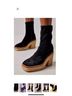 Free People Black Ankle Boots Size EU 40 - photo 4