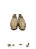 Giuseppe Zanotti 100% Leather Gold Brown Flats Size EU 38 - photo 1
