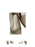 Giuseppe Zanotti 100% Leather Gold Brown Flats Size EU 38 - photo 2
