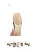 Giuseppe Zanotti 100% Leather Gold Brown Flats Size EU 38 - photo 5
