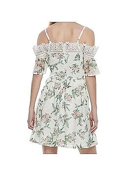 Disney Princess Dapper Day Floral Cold Shoulder Dress Casual Dress (view 2)