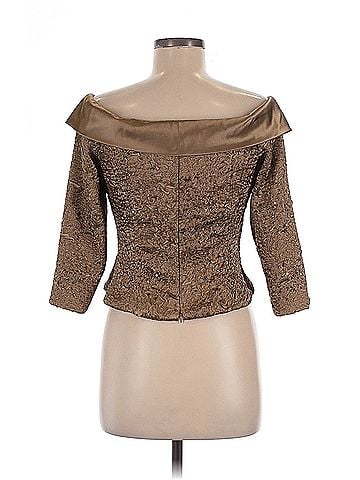 Alex Evenings Alex Evenings 3/4 Sleeve Blouse (view 2)