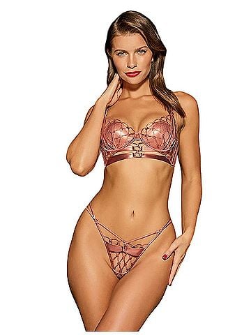 Honey Birdette Francesca Gloves (view 1)