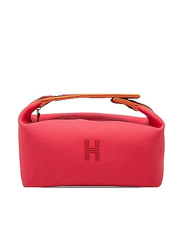 Hermès Small Toile Bride A Brac Case (view 1)