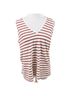 Madewell Stripes White Red Tank Top Size M - photo 2