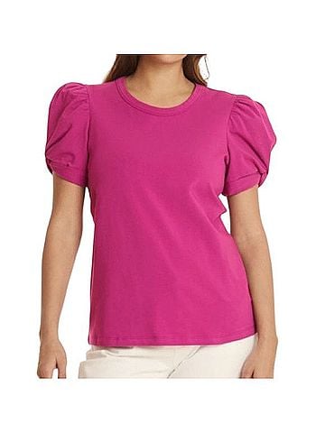 Tyler Boe Kari Puff Sleeve Tee Short Sleeve T-Shirt (view 1)