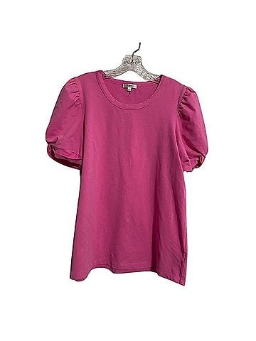 Tyler Boe Kari Puff Sleeve Tee Short Sleeve T-Shirt (view 2)