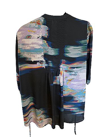 Seven7 Melissa McCarthy 3/4 Sleeve Blouse (view 2)