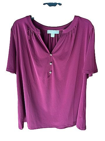 Michael Kors Short Sleeve Blouse (view 1)