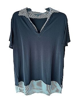 Adrianna Papell Short Sleeve Blouse (view 1)