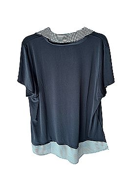 Adrianna Papell Short Sleeve Blouse (view 2)