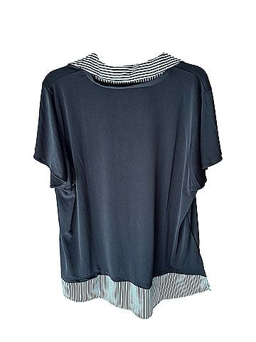 Adrianna Papell Short Sleeve Blouse (view 2)