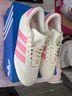 Adidas White Pink Sneakers Size 7 - photo 5