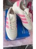 Adidas White Pink Sneakers Size 7 - photo 4