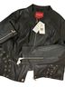 Guess Black Faux Leather Jacket Size XL - photo 1