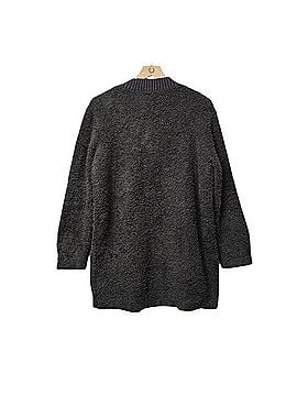 Barefoot Dreams CozyChic Ribbed Knit Trim Cardigan Cardigan (view 2)