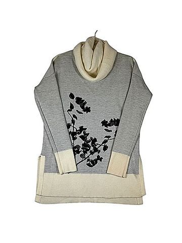 Diane von Furstenberg Ahiga Jacquard Turtleneck Sweater (view 1)