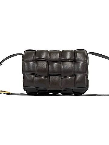 Bottega Veneta BOTTEGA VENETA Padded Cassette Leather Shoulder Bag/Crossbody Bag, Brown, 21886 (view 1)