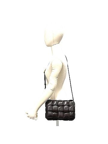 Bottega Veneta BOTTEGA VENETA Padded Cassette Leather Shoulder Bag/Crossbody Bag, Brown, 21886 (view 2)