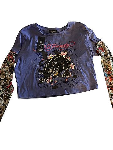 Ed Hardy Long Sleeve Blouse (view 1)