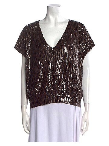Kevan Hall Short Sleeve Blouse (view 1)