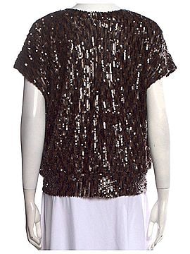 Kevan Hall Short Sleeve Blouse (view 2)