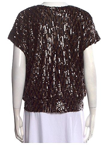 Kevan Hall Short Sleeve Blouse (view 2)