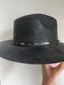 Justin 100% Straw Solid Black Hat Size L - photo 6