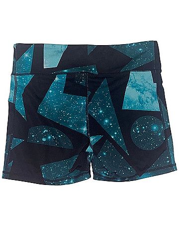 Alo Yoga Galaxy Print Shorts Athletic Shorts (view 2)