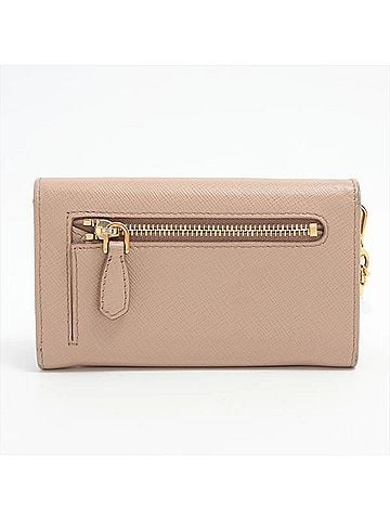Prada Prada Saffiano Leather Wallet/Coin Purse, Compact Wallet, Business Card Holder/Card Case for Women (view 2)